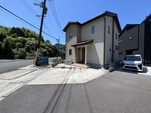 水俣市古城戸建ての前面道路含む現地写真