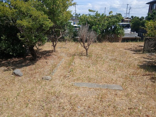 柳川市矢留本町の中古一戸建の庭