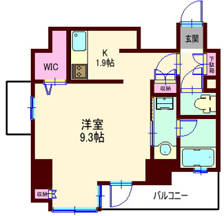 【間取り】 | パークハビオ戸越