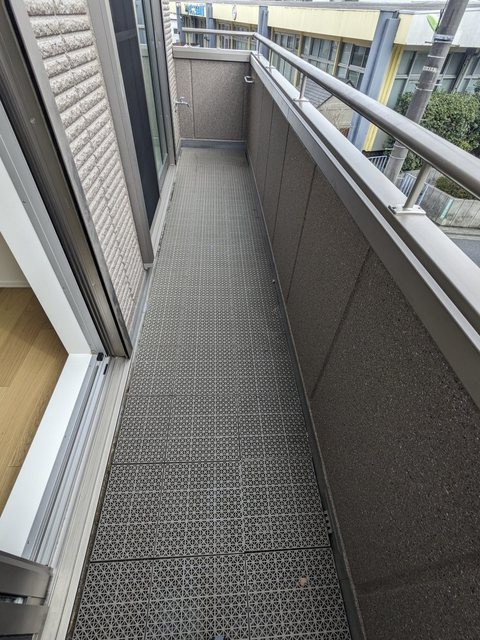 メゾン優のバルコニー