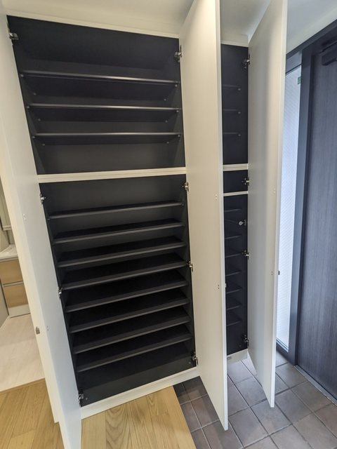 メゾン優の玄関