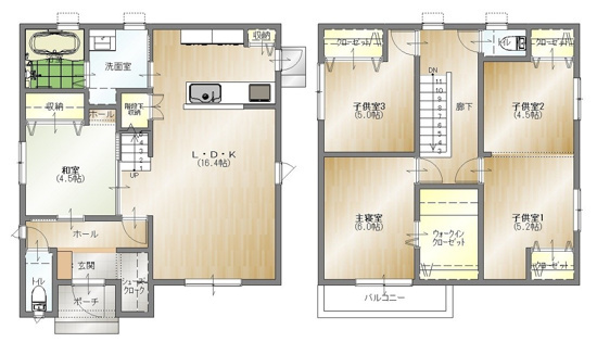 【間取り】 | 広原町 2,590万円