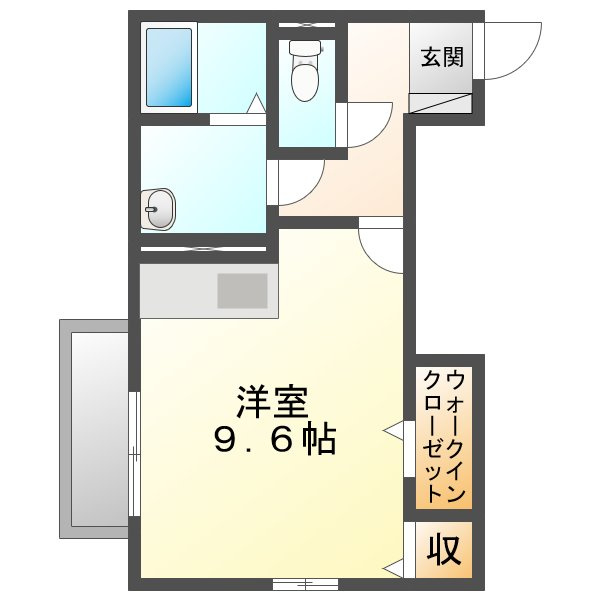 ユースレジデンスの間取り
