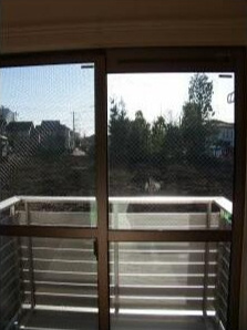 ツインオークスのバルコニー