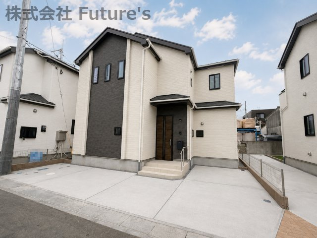 八潮市大字二丁目　新築戸建　全7棟　F号棟の外観|TX「八潮」駅バス16分『上二丁目』停歩3分