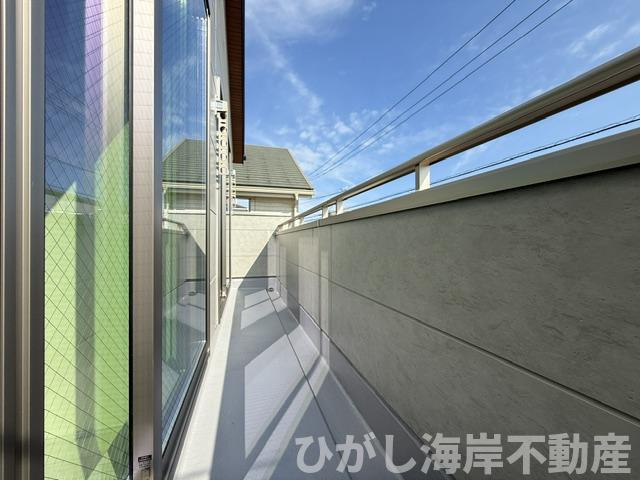 茅ヶ崎市高田４丁目　新築戸建　全２棟のバルコニー|バルコニー
