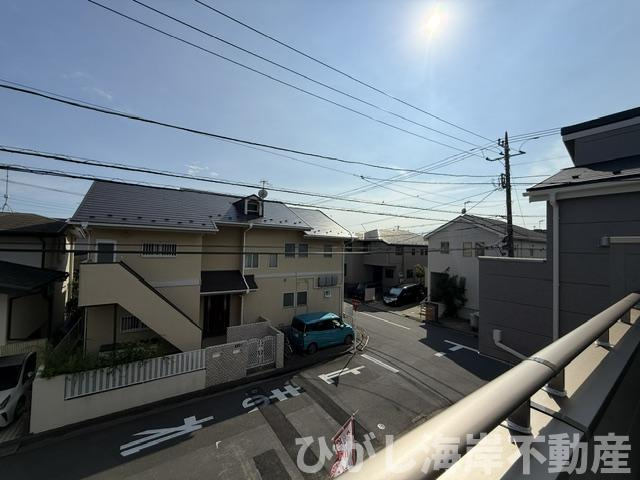 茅ヶ崎市高田４丁目　新築戸建　全２棟の展望|バルコニーからの眺望
