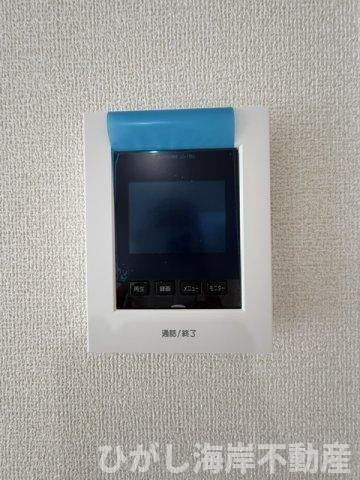 茅ヶ崎市高田４丁目　新築戸建　全２棟のセキュリティ|TVモニター付きインターフォン