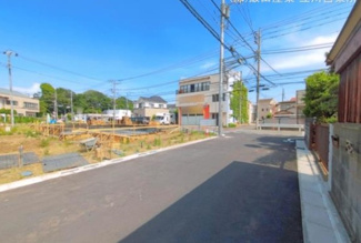 【前面道路含む現地写真】 | 国立市谷保7丁目　全１７棟　H号棟　仲介手数料無料