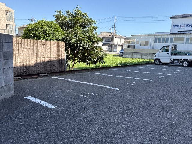 セントポーリアの駐車場