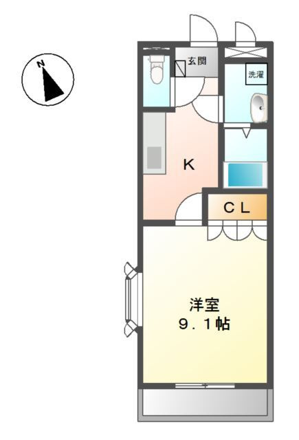 ルネッサ姫の間取り