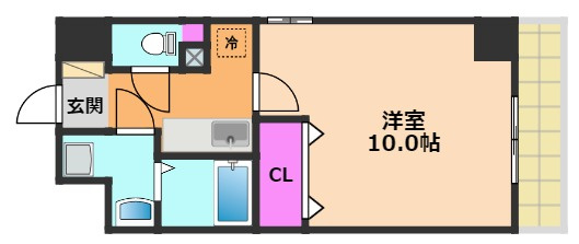 【間取り】 | ヴィル・ド・レーブ