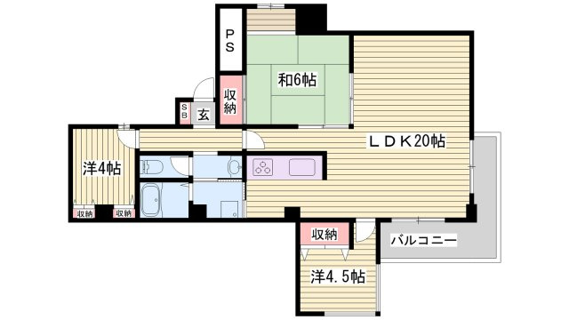 メゾン富士才の間取り