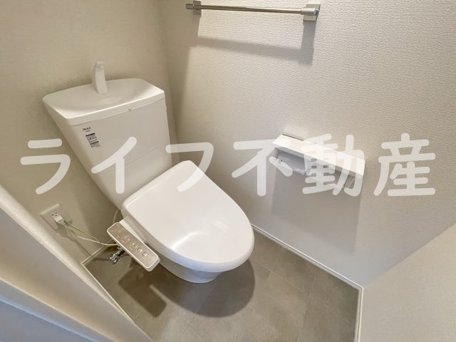 ファミールD希Ⅲのトイレ|コンパクトで使いやすいトイレです