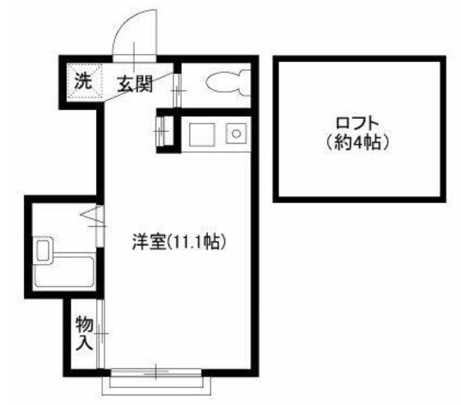 ニューテンダーハイムの間取り