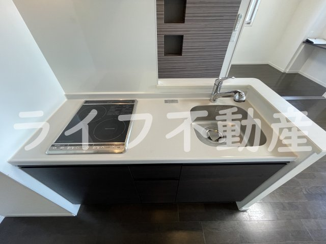 プレミアム菱屋西のキッチン|使いやすいキッチンです