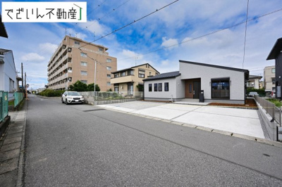 【外観】 | Livele Garden.S深谷市東方町第6　【平屋】新築住宅 | 現地(2026年9月撮影)