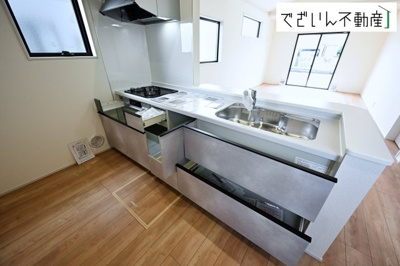 【キッチン】 | Livele Garden.S深谷市東方町第6　【平屋】新築住宅 | 現地(2026年9月撮影)