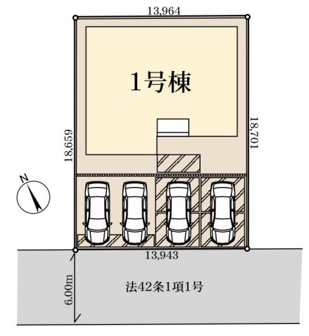 【区画図】 | Livele Garden.S深谷市東方町第6　新築住宅