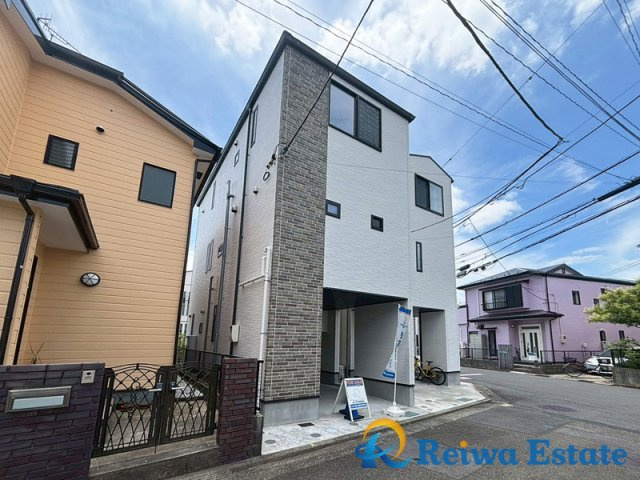 中古戸建　茅ヶ崎市浜之郷の外観|令和5年築の築浅戸建！！JR東海道線「茅ヶ崎」駅徒歩16分の立地♪