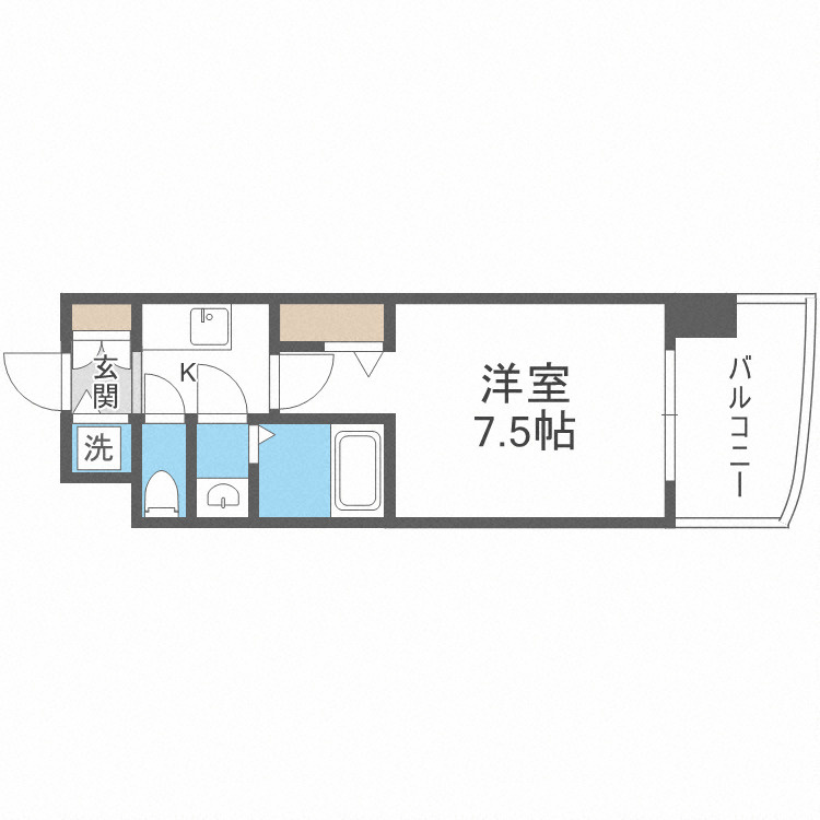 セレニテ日本橋プリエの間取り