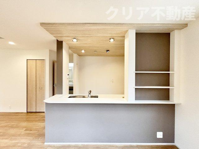 【居間・リビング】 | みどり市大間々新築2期2号棟　駅徒歩3分、並列3台！