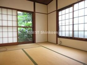 中野区中央２丁目の一戸建ての寝室