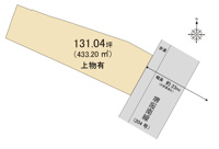高石市羽衣2丁目　古家付売地の画像