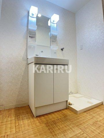アリエッタ鶴見緑地の独立洗面台