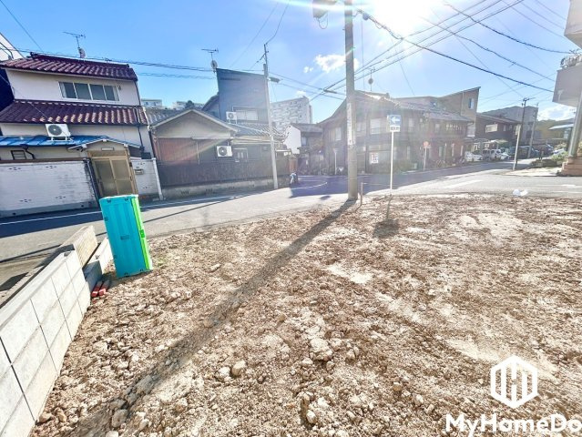 北区金城2丁目　1期の前面道路含む現地写真