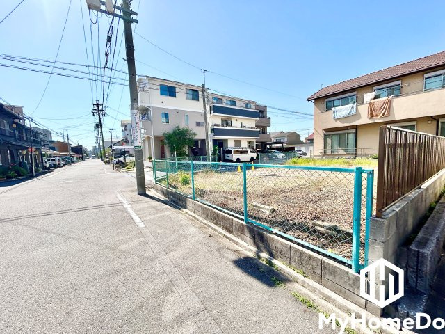 北区金城2丁目　1期の前面道路含む現地写真