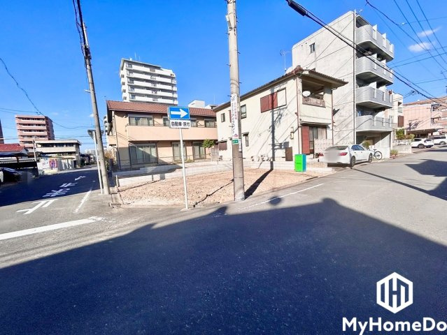 北区金城2丁目　1期の前面道路含む現地写真
