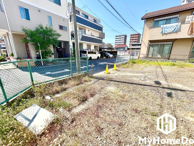 北区金城2丁目　1期の前面道路含む現地写真