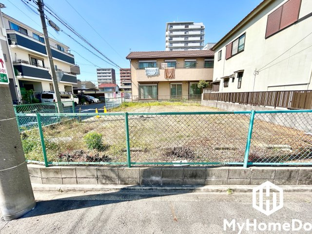 北区金城2丁目　1期の前面道路含む現地写真
