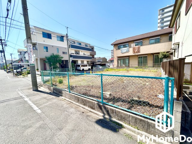 北区金城2丁目　1期の前面道路含む現地写真