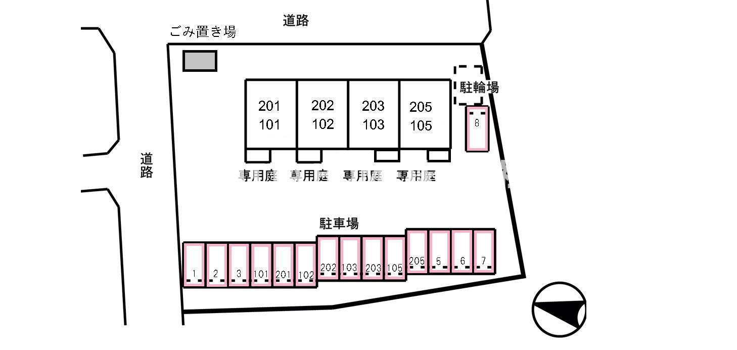綾部市寺町農屋敷のアパートのその他共用部分