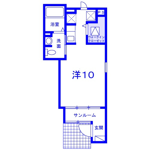 ホワイトヒューレ Ⅱの間取り