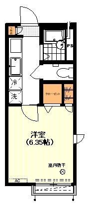 西東京市南町1丁目アパートの間取り