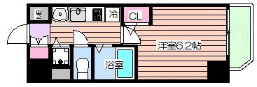 【間取り】 | プレサンス谷町アルファ