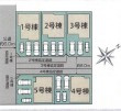 ブルーミングガーデン 葵西1期 全5棟の間取り|物件の区画図になります。(3号棟)