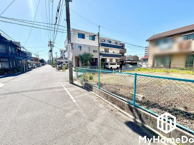 北区金城2丁目　1期の前面道路含む現地写真