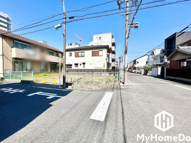 北区金城2丁目　1期の前面道路含む現地写真