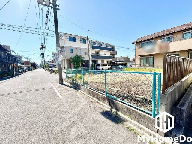 北区金城2丁目　1期の前面道路含む現地写真