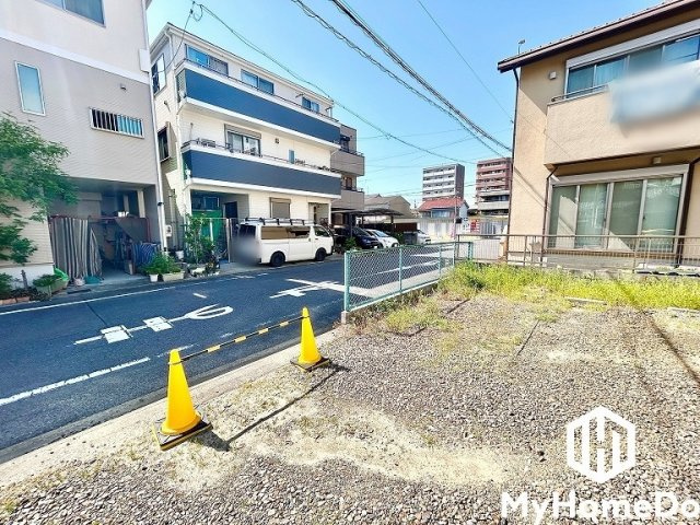北区金城2丁目　1期の前面道路含む現地写真