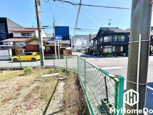 北区金城2丁目　1期の前面道路含む現地写真