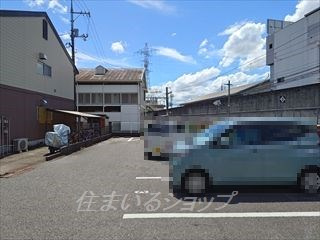 フォブール中原の展望|募集のお部屋（101号室）からの眺望です！