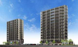 【外観】 | MODERN PALAZZO博多ﾃﾞｭｵｸﾞﾗﾝﾃﾞWEST 1101号室 