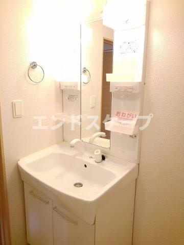 ヴィラ　フォレストＢの洗面所|高崎、前橋のお部屋探しはエンドスケープまで！お客様の理想お聞かせ下さい♪