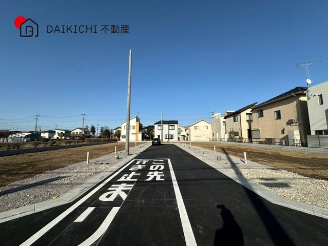 【前面道路含む現地写真】 | 北本市本宿4丁目　新築戸建　全8棟　8号棟