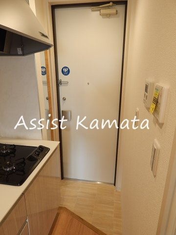 シェリエ多摩川の玄関|写真は同タイプの別号室です